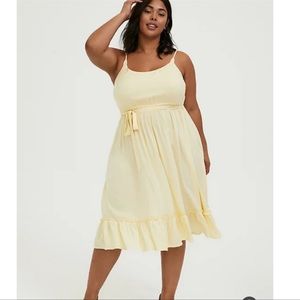 Torrid Yellow Sundress